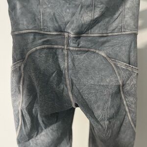 Lululemon fast and free ice dye gray 10 inch shorts